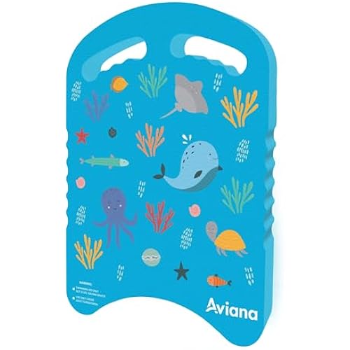 Junior Kickboard Buoy for Youth Children & Toddlers Swimming Aid & Exercise Training Board for Kids to Learn to Swim with Kick Boards in Pool BPA Free