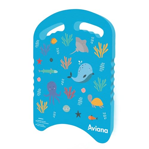 Junior Kickboard Buoy for Youth Children & Toddlers Swimming Aid & Exercise Training Board for Kids to Learn to Swim with Kick Boards in Pool BPA Free