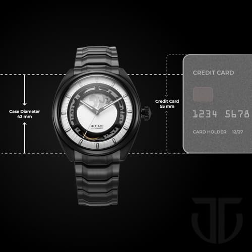 Image of Titan Caelum Multilayered Sun-Moon Dial in Ivory White - Stellar Edition