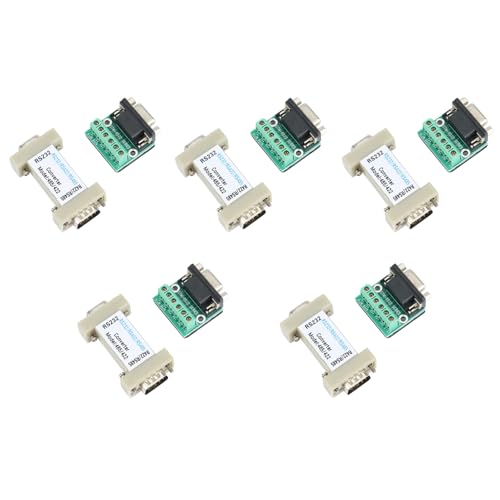 Convertisseur RS232 vers RS485 pour résoudre les pertes de signal série lot de 5