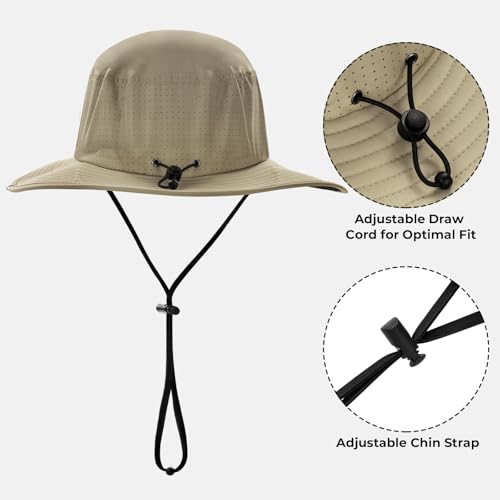 Image of KastKing Sol Armis UPF 50 Boonie Hat - Sun Protection Hat, Fishing Hat, Beach & Hiking Hat, Paddling
