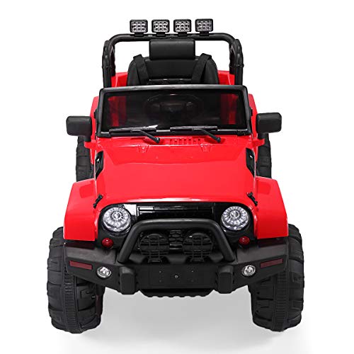 image for BWM.Co Kids Ride On Large Truck Battery Powered Electric Vehicle w/ Re