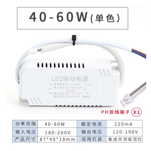 Plafonnier LED et pilote de lampe plat pour salon et bureau - 2
