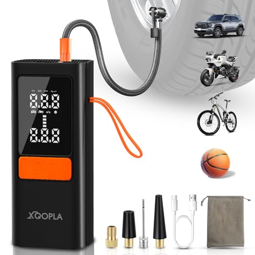 Xoopla Tire Inflator Portable 150PSI Air Compressor 6000mAh ...