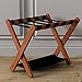 Porte-Bagages, Porte-Bagages d'hôtel, Porte-Bagages Portable en Bois Massif, Porte-Bagages, pour Chambres d'hôtel (Couleur : Marron, Taille : 70 x 43 x 50 cm) (Marron 70 x 43 x 50