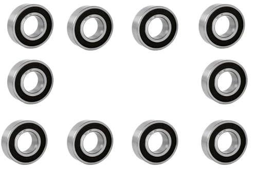 Rodamientos 6901-2RS de bolas con doble sellado de goma para motores 12x24x6 mm