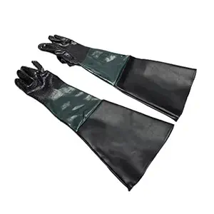 LOOM TREE 60cm Replacement Labour Protection Gloves For Sand Blasting Tools | Air Tools | Sandblasters