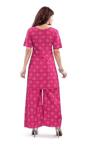 Image of Mom&Bae Women's Pure Cotton Printed Lounge Wear Comfy Night Suit Co-ord Set