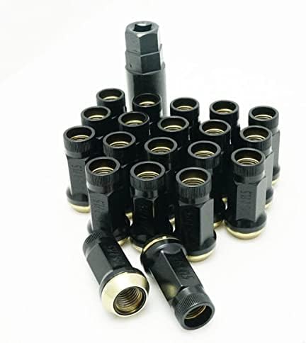 Wheel Mate 32935B Black Lug Nut Kit (Muteki Sr45R 12X1.25), 1 Pack