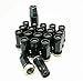 Wheelmate Wheel Mate 32935B Black Lug Nut Kit (Muteki Sr45R 12X1.25), 1 Pack