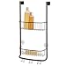 InterDesign InterDesign Forma Over Door Shower Caddy – Bathroom Storage Shelves for Shampoo, Conditioner and Soap, Bronze