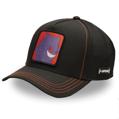 Capslab Casquette Homme & Femme Pokémon, Casquette Trucker, Ajustable par Snapback TU
