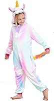 Vista 1 de Pijama unisex de unicornio para niños, disfraz de Halloween