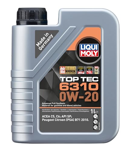 Image of LIQUI MOLY Top Tec 6310 0W-20 | 1 L | Engine oil | SKU: 21880