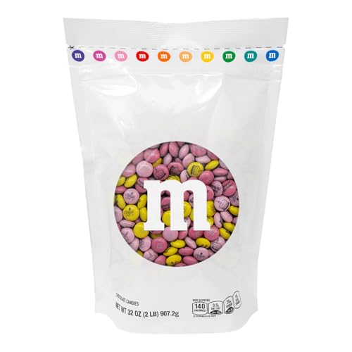 M&amp;M'S Milk Chocolate Sweet 16 Birthday Candy - 2lb of Bulk Candy Perfect for Birthday Gifts, Cupcakes, Party Favors, Birthday Cake Toppers and Party Decorations