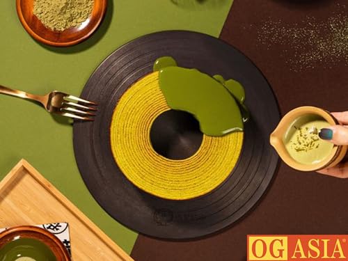Tokimeki Baumkuchen Matcha Dreierpack - Japanischer Baumkuchen mit Matcha-Geschmack - 3x 70g - OG ASIA - 210g
