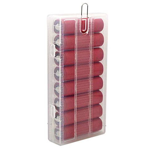 Contenitore Plastica Per Batteria 18650 Con Gancio - Soshine