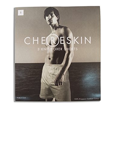 CHERESKIN Men's 18 Pack Full Cut Cotton Boxers Sleep Shorts Value Pack (X-Large, Assorted)
