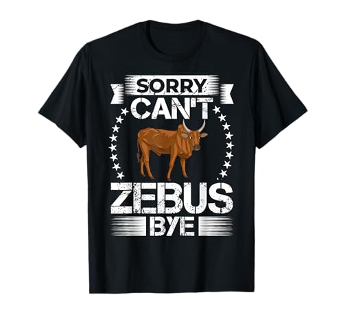 Zebu Cow Funny Asian Animals Cattle T-Shirt