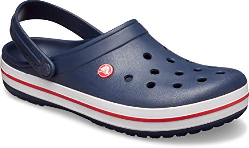 Image of Crocs Unisex Adult Crocband Clog, Navy N, 12 UK M (M13)
