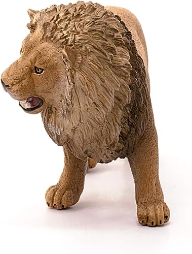 SCHLEICH WILD Life | Löwe brüllend 14726 | detailgetreue Tierfiguren | Zoo Spielzeug | tolles Geschenk für Jungen und Mädchen | Deko für Geburtstag | Spielfigur ab 3 Jahren | 11 x 5 x 7 cm