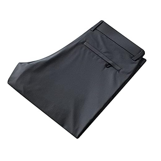 Herr Business Casual Byxor Ungdom Vår och Höst Mode All-match Raka Byxor Med Fickor Plus Storlek