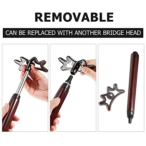 Bastone da Ponte Retrattile per Piscina, Stecca da...