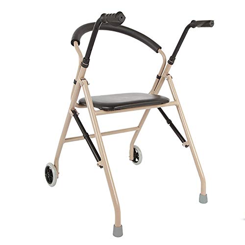 Assistance aux marches pour adultes âgés pliante avec assise confortable