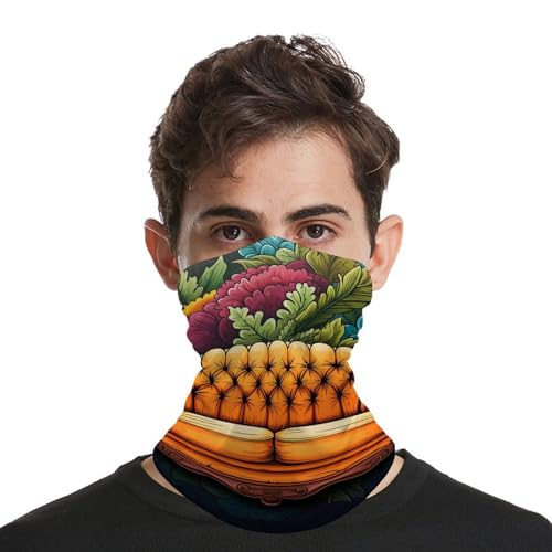 Neck Gaiter Couch Balaclava para hombres y mujeres máscara facial de protección solar enfriamiento transpirable cubierta para cara bufanda sombrero banda para el cabello envoltura para esquí y senderismo miniatura 4