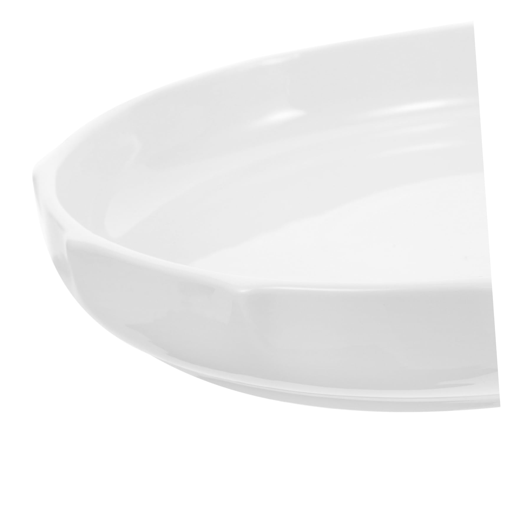 Gadpiparty Assiette Creuse Céramique Motif de Lotus Assiette Service pour Restaurant Hôtel Cuisine Polyvalente