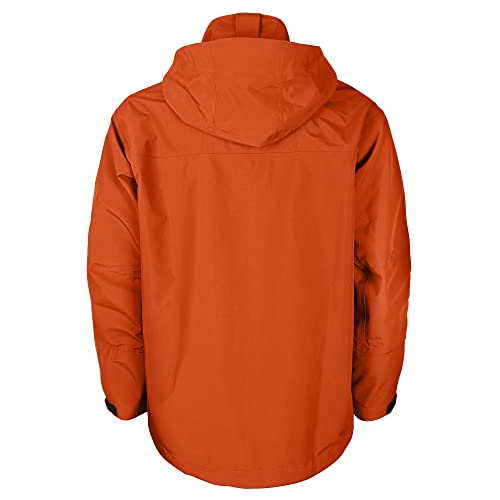 Men’s 3L-Gore Pro-Tex Waterproof Fishing Wading Jacket – Foul Weather Gear with Storm Hood & Pockets3