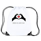 100% Polyester JOllify HERXHEIM BEI Landau Pfalz Turnbeutel Tasche GYM2376 – Design: Hände Herz