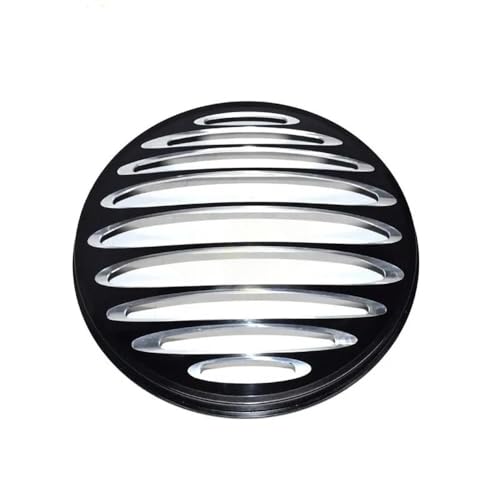 Grille phare moto 7 pouces couvercle de protection noir pour Touring Electra Street Glide