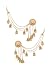 Bindhani Fashion Bollywood Jewellery Traditional Ethnic Bridal Bride Wedding Bridesmaid Gold Plated Kundan Pearl Drop Jhumka Jhumki Head chain Indian Bahubali Earrings Jewelry For Women