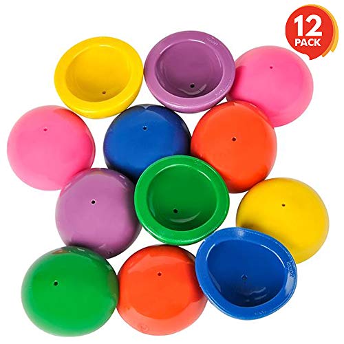 ArtCreativity 2 Inch Rubber Pop Up Popper Toys - Pack of 12 - Assorted Colors - Ideal Impulse Item - Dropper Popper Toy - Great Small Game Prizes, Party Favor and Gift Idea for Boys and Girls Ages 3+