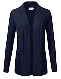 Blue Age Women Soft Long Sleeve Open Front Cardigan Sweater [S-3X]