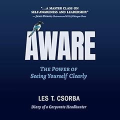 Aware Audiolibro Por Les T. Csorba arte de portada