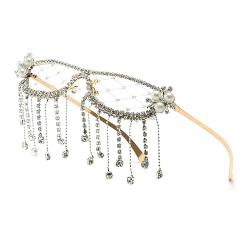 Lunettes de soleil vintage femmes accessoire photo mariage avec chaîne