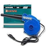 Soprador de Folhas 220V, Soprador Elétrico 800W, Motor de Cobre, Dupla Função Soprar e Aspirar