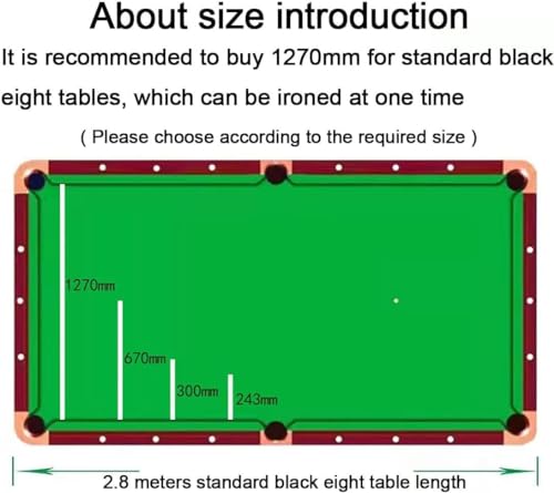 Plancha para mesa de billar con termostato integrado y temperatura ajustable 6