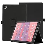 for ASUS Chromebook CM30 Detachable 用 ケース タブレットカバー 保護ケース角度調整 スタンド 超軽量 全面保護 スタンド機能付き ASUS Chromebook CM30 Detachable ハードカバー（ブラック）