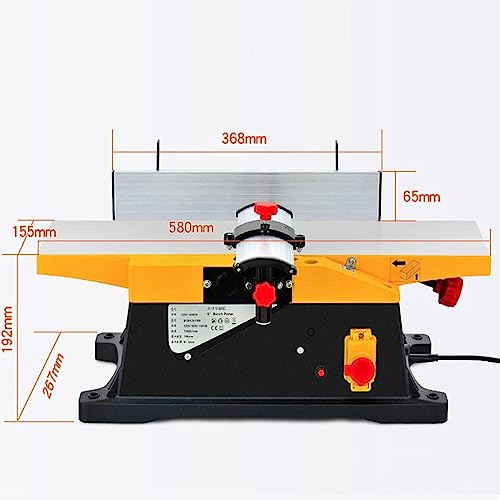 Thickness Planer, Wood Planer Thicknesser Machine, for Wood Cutting Woodworking Enthusiast 6 Thickness Planer, Wood Planer Thicknesser Machine, for Wood Cutting Woodworking Enthusiast - Image 6