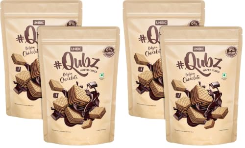 Image of Unibic Foods India Pvt Wafer Qubz Belgium Chocolate 240gm (Pack of 2)