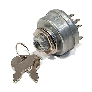The ROP Shop | Ignition Switch with Keys for Murray 40508x92G, 40508x92H 40″ Riding Lawn Mower
