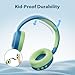 iClever BTH26 & BTH20 Active Noise Cancelling Headphones for Kids Bundles, 60H Play Time, Safe Volume 80dBA, Bluetooth5.4, Kids Bluetooth Headphones with Mic AUX Cord for iPad Airplane