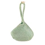 Mini bolso de mano de noche con diamantes plateados brillantes para mujer, bolso de mano y bolso de mano de cristal para boda, fiesta, Bolso de cristal verde, Super Mini