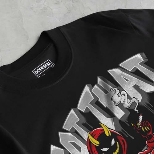 Image of DopeSkill Graphic Tee Streetwear Hip Hop Hypebeast Street Style Unisex T-Shirt Sneaker Colour Matching Shirts Cool Flexing