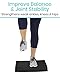Vive Balance Pad - Foam Board Yoga Mat Block for Physical Therapy, Stability, Workout, Knee and Ankle Exercise - Equipment for Strength Training, Rehab - Large Floor Pad for Adults, Kids