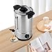 BAIODNB Commercial Grade Stainless Steel Percolate Coffee Maker with Adjustable Temperature, Double Wall Electric Coffee Urn Hot Water Urn for Catering, 8L/2.11gal