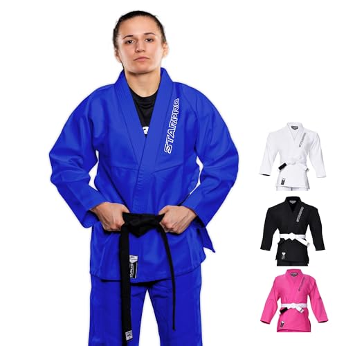 Starpro - Evolve Preencogido Premium Jiu Jitsu, BJJ Gi - Muchos tamaños y Colores - Jujitsu Gi, BJJ Gi Ligero, Jiu Jitsu Gi, Juijitsu Gi, Gi BJJ, BJJ Gi Hombres